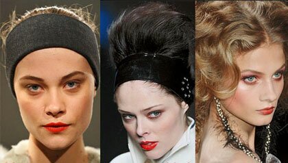 в моде красные губы