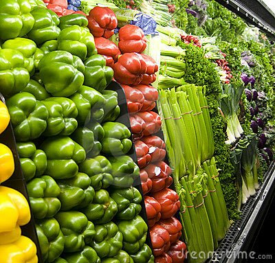 овощи в супермаркетах