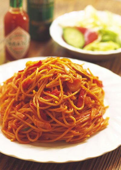спагетти с кабачковой икрой