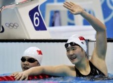 На Олимпиаде в Лондоне 16-летняя китаянка установила мировой рекорд в плавании