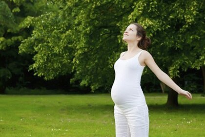 Фитнес для беременных прогулки