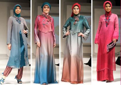 Мусульманская мода яркая Мусульманская мода яркая