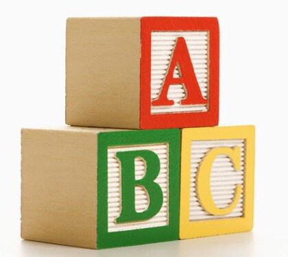 Средства обучения иностранному языку кубики с алфавитом