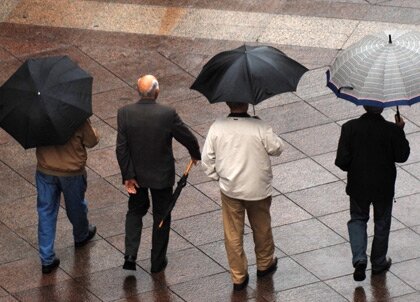 Пожилые зонт Пожилые зонт