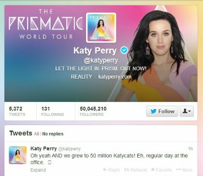 Твиттер Кэти Перри