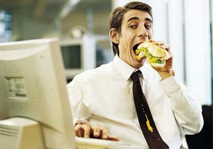 Обед на работе Обед на работе