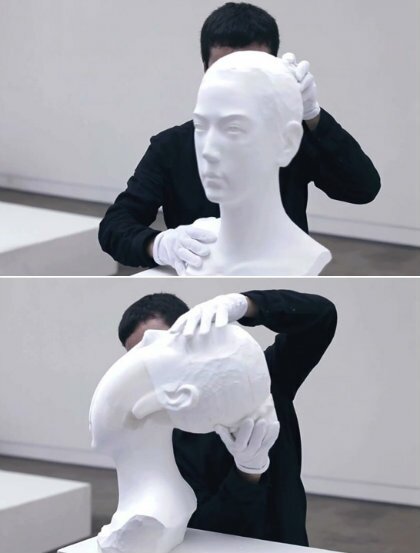 Живые скульптуры из бумаги Живые скульптуры из бумаги