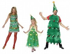 Новогодние костюмы для всей семьи