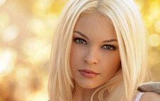 Макияж для блондинок с зелеными глазами