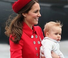 Принц Джордж отправился в первое путешествие