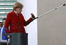 Ангела Меркель повторила судьбу Шумахера