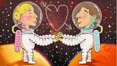 Как мужчине и женщине оказаться на одной планете?