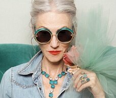 65-летняя модель рекламирует одежду сестер Олсен