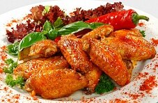 Куриные крылышки в медовом соусе