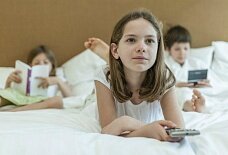 Просмотр ТВ меняет структуру детского мозга