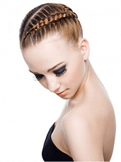 Плетение французских косичек