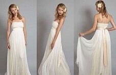 Свадебное платье в греческом стиле